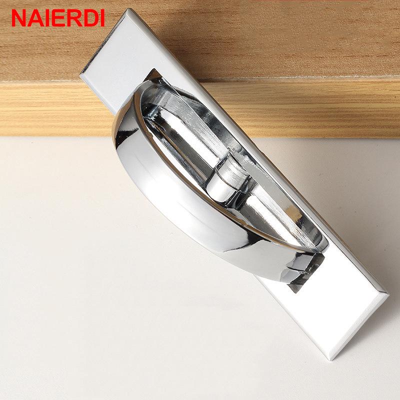 Встраиваемые дверные ручки. Материал: цинковый сплав