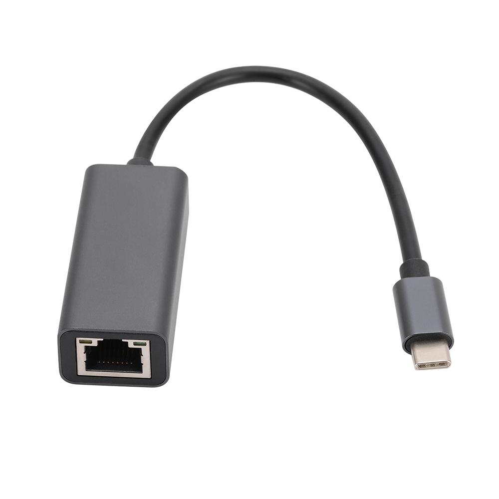 1000 Мбит/с USB-адаптер Ethernet типа C, сетевая карта, USB C к RJ45, Lan, гигабитный Ethernet-кабель для Интернета для MacBook, ПК, Windows XP 7, 8, 10, Android