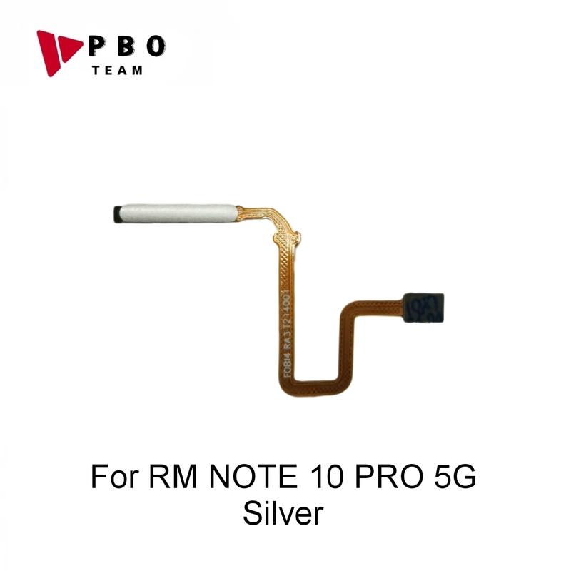 Fingerprint Unlocking Home Button Fingerprint Menu Return Key Sensor Flex Cable Replacement for Xiaomi Redmi Note 10 Pro 4G 5G