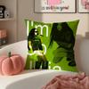 singer pop CCharli XCXX Cushion Cover Pillowcase Short Plush Invisible zipper Room Sofa Cushion Cover