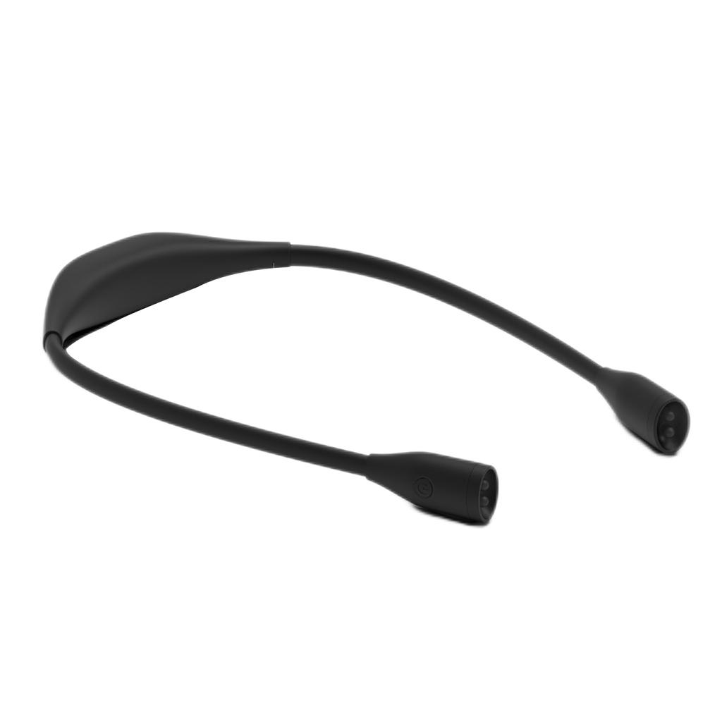 USB LED Book Light Rechargeable Reading Lights Stepless Dimming Work Lamp 360-degree Adjustment Hands Free for Camping Repairing