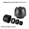 2x Мотоцикл Квадроцикл Воздушный Впускной Фильтр 1.1"-1.9" 28мм-48мм Впуск Карбоновый Стиль
