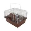 Hamster Cage Breathable Portable Small Animal House with Water Bottle Bowl Running Wheel for Guinea
