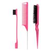 3pcs/set Double Sided Hair Edge Brush Set Hair Styling Comb Control Brush Accessories Hairline Brush Comb Styling Partition Comb