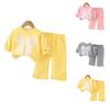 Kids Casual Long-Sleeve Set, Comfortable Daily Wear Outfits