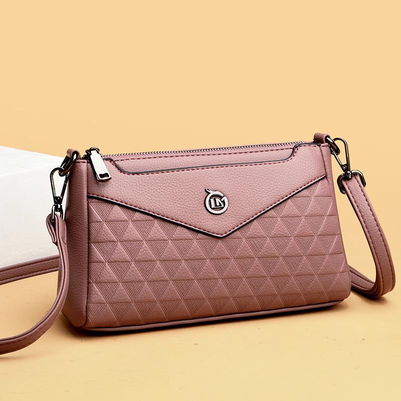 High-End Xiaoxiangfeng Single Shoulder Underarm Small Women'S Bag Rhombus Multi-Layer Messenger Bag