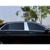 For Mercedes Benz W213 E Class E200 E300L 2016- AMG Car-Styling Polished Window B C Window Pillar Trim Decoration