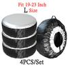 Универсальный 13-19 дюймов 19-23 дюйма Чехол для шин автомобиля внедорожника Чехол Сумка для колеса запасного колеса Шина Запасная Сумка для хранения Полиэстер Ткань Оксфорд