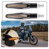 2 шт./4 шт. Мотоциклетные поворотники Универсальные мотоциклетные указатели Светодиодные мотоциклетные поворотники Дневные ходовые огни