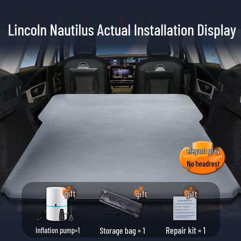 Надувной матрас для Lincoln Nautilus 2025 года - Автомобильный спальный коврик для заднего сиденья или багажника