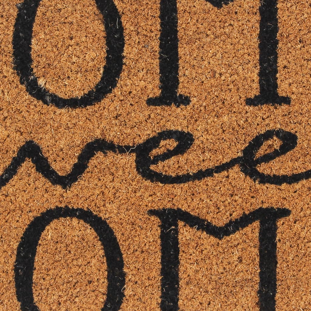 Coir Doormat Natural 45 x 75 cm Tufted