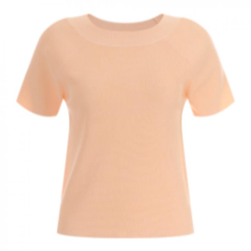 Shop Women BoaT Neck Regular FiT ShorT Sleeve KniT T shirT Bom Wkn 12094