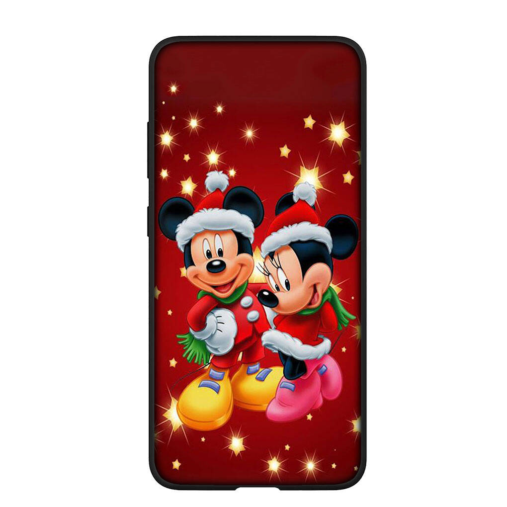 Phone Case for Samsung Galaxy S25 S23 S22 S24 Ultra FE A05 A06 A15 A16 A36 A37 A35 A54 A55 A56 A57 A25 A26 A53 A17 Merry Christmas Mickey Minnie Cover
