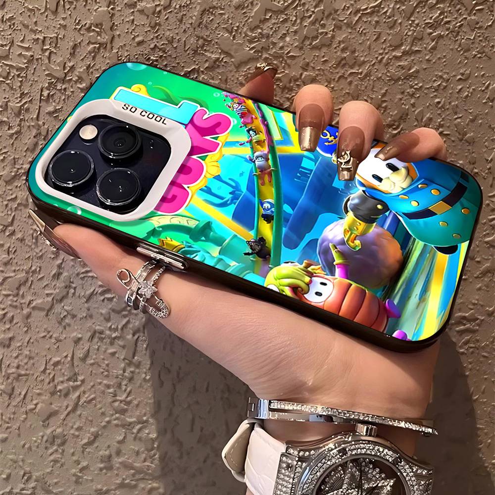 F-Fall G-Guys Party Game Color Phone Case For IPhone 17 16 15 14 13 12 11 Pro Max Plus Pro Shell