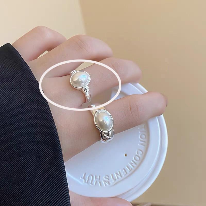 Цветочное кольцо из стерлингового серебра для женщин - Высококачественный дизайн с открытым соединением для осени/зимы