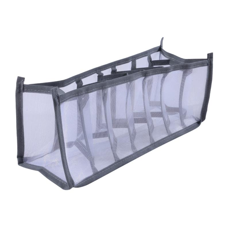 Складной органайзер для нижнего белья - Разделитель для ящика с несколькими отделениями, Сумки для хранения в шкафу для бюстгальтеров и носков