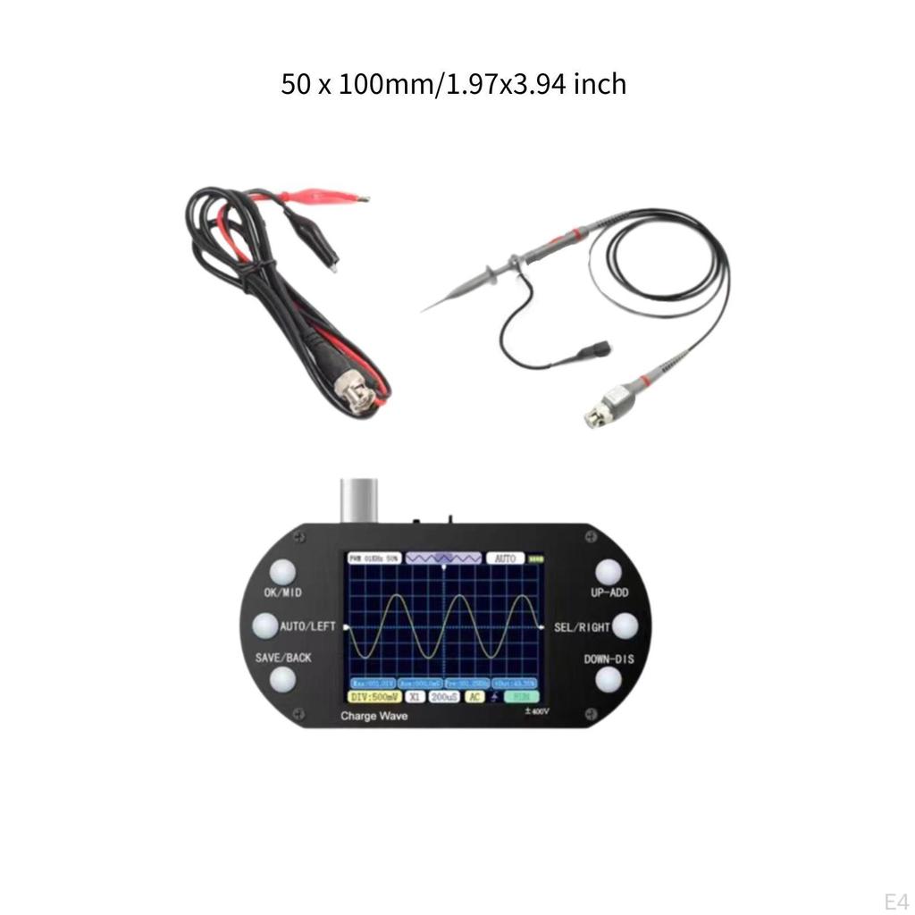 Цифровой осциллограф 2,5 МГц для тестирования электронных компонентов и проектов «сделай сам»