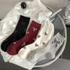 Ladies Spring and Autumn New Style Bowtie Love Sweet Tube Socks