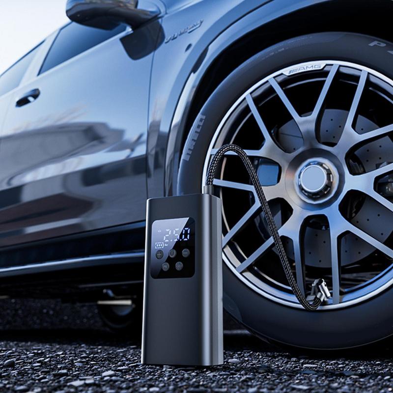 Быстрый беспроводной воздушный насос для автомобильных шин Беспроводной велосипедный воздушный насос Портативный насос для накачивания автомобильных шин Быстрый насос для накачивания автомобильных шин