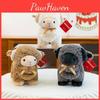 Sheep Jsqtoys Cute Plush Doll With Bow Decoration And Pp Cotton For Kids Gift
