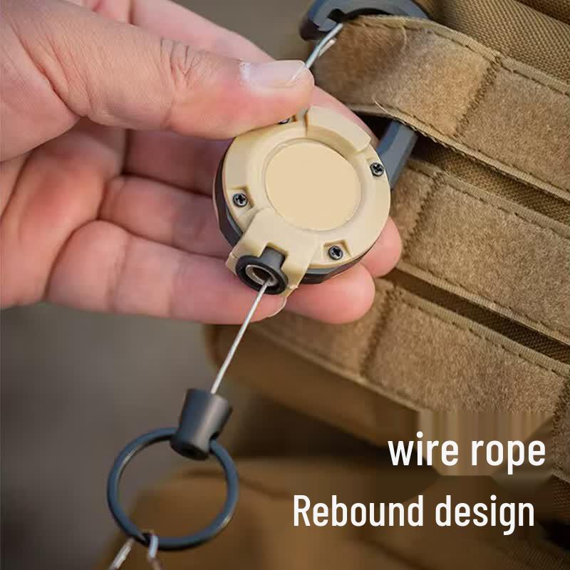 Tactical Retractable Anti-Loss Keychain