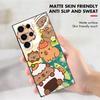 Милый чехол-капибара для Samsung Galaxy S26 S23 S25 Ultra S24 Plus S21 FE S20 S10 S9 Note 20 Ultra 8 9 10 Funda Чехол для телефона