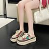 Женская обувь 2025 Новые женские тапочки с закрытым носком На шнуровке Горячая распродажа Сетчатые Уличные Бестселлер Удобная Повседневная обувь