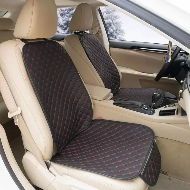 New Pu Leather Car Seat Cover Seat Back Cushion Minimalism Seat Cushion Universal Wear-resistant and Durable Four Seasons