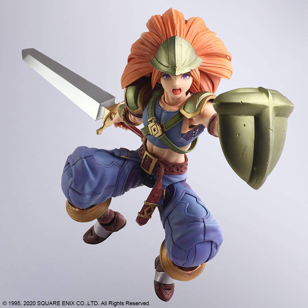 Seiken Densetsu 3 Trials of Mana Bring Arts Дюран Анджела подвижная фигурка из ПВХ, окрашенная и