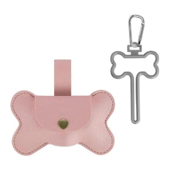 1 Set Pet Poop Bag Dispenser Convenient Dog Poop Pickup Bag Organizer Compact Pet Waste Bag Holder for Outdoor