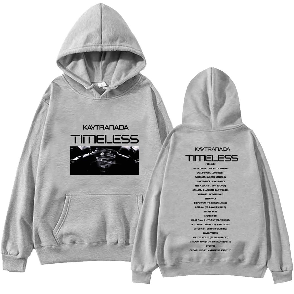 Худи Kaytranada Timeless Топы с длинным рукавом Обычная толстовка Подарок для поклонников музыки Весна Лето Повседневный