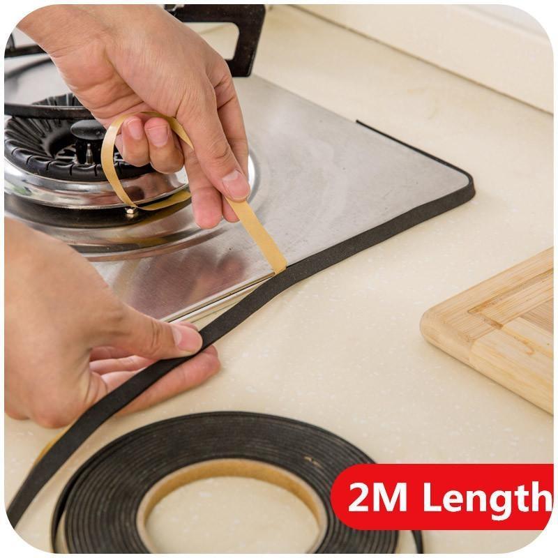 2M X 1cm Self-adhesive Sealing Strip Kitchen Door Window Replacement Stove ADM