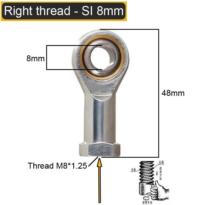 Новый металлический подшипник-слайдер для точилки для ножей Ruixin Pro Rx008, замена пластикового слайдера, износостойкие подшипниковые детали, аксессуары 6/8 мм