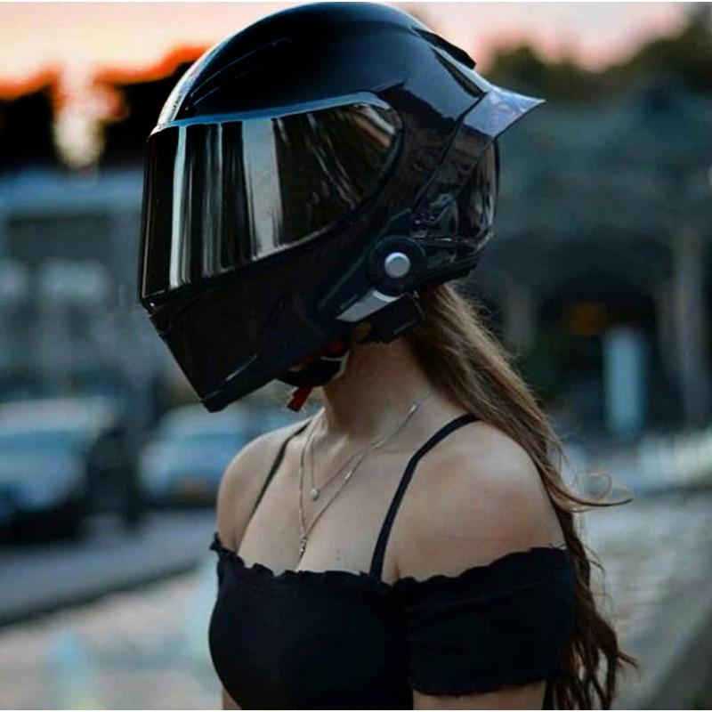 Full Face Motorcycle Helmet Universal Men Women All Season DOT Approved