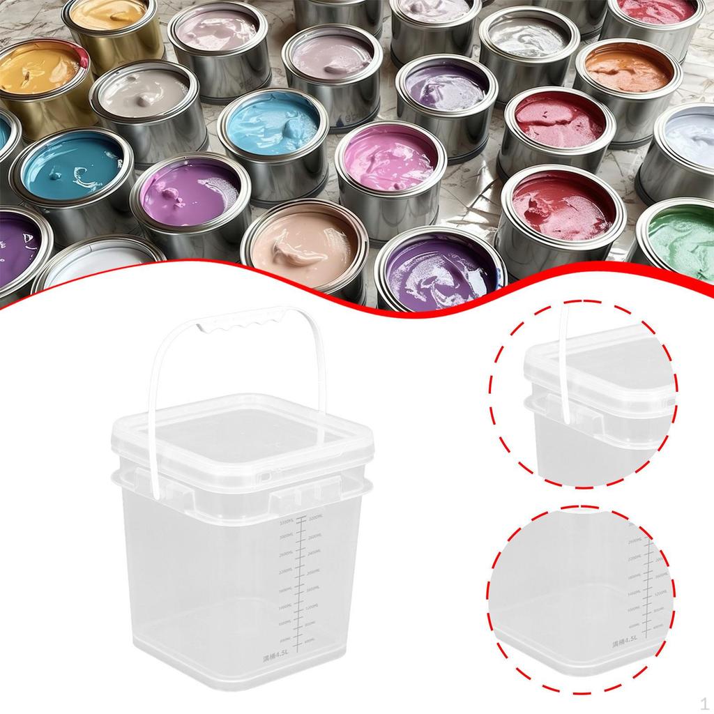 Рыбацкое ведро с ручкой и шкалой для практичного использования на открытом воздухе