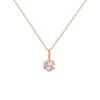 Barzaz Morganite Natural 10K Yellow 40cm Necklace, Stone, Women's, Gold, 10K,