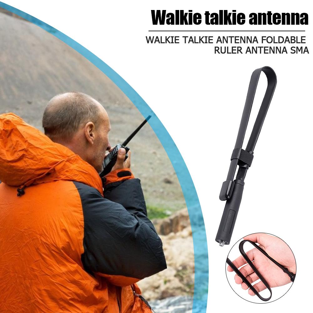 Антенна для рации складная SMA-гнездо для Baofeng UV-5R UV-82 BF-888S