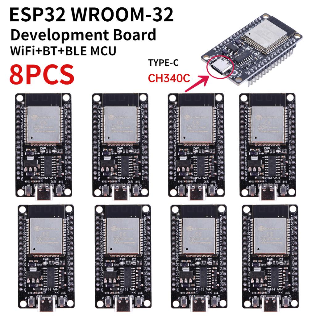 Плата разработки ESP32 -32 TYPE-C CH340C/ USB CP2102 WiFi+Bluetooth Сверхнизкое энергопотребление Двухъядерный беспроводной модуль