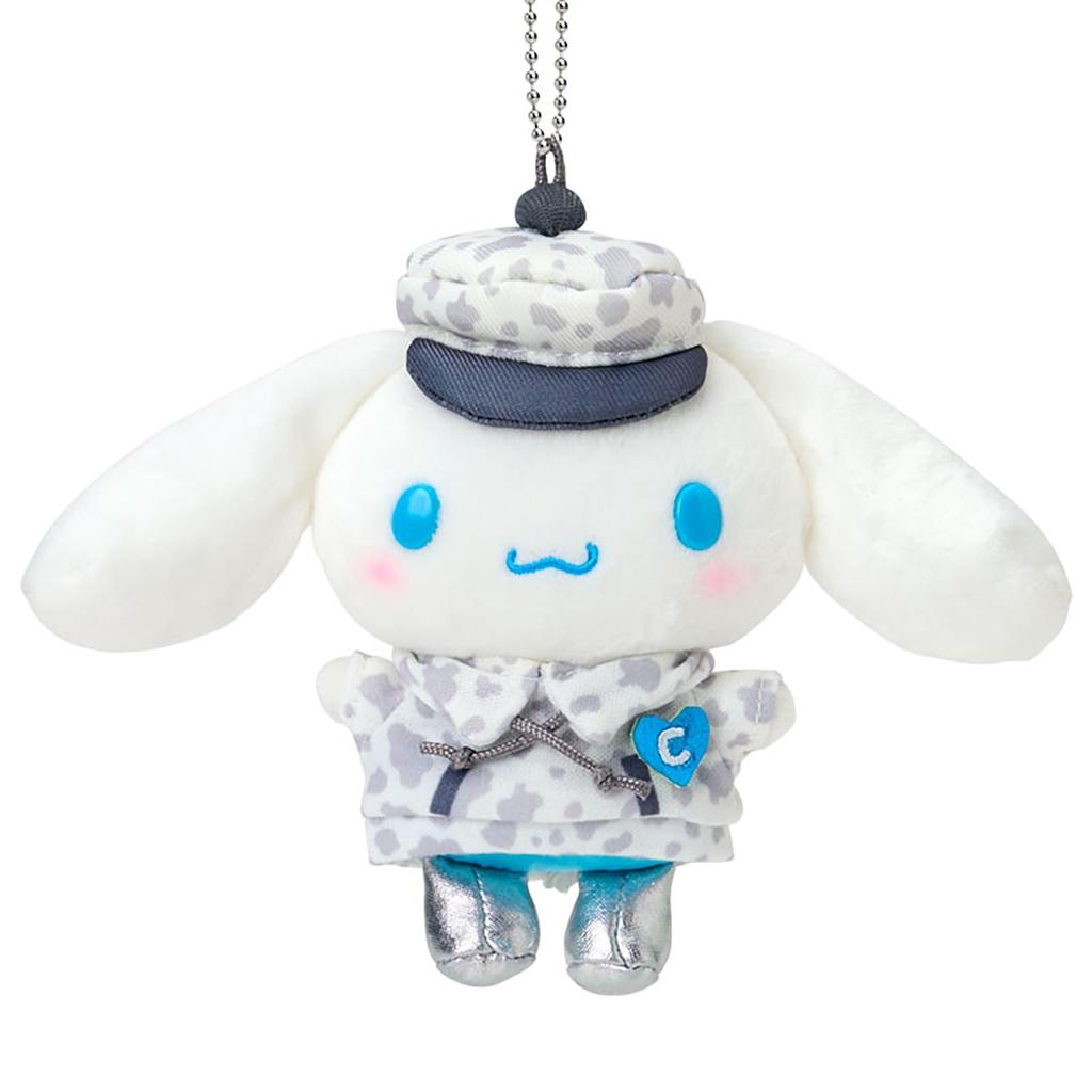 Sanrio Mascot Holder Cinnamoroll Polyester Recommended age 6 years and up 315427 (Monochrome Animal)