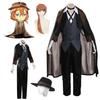 Bungo Stray Dogs Nakahara Chuuya Cosplay Costume Exquisite Retro Detective Outfit