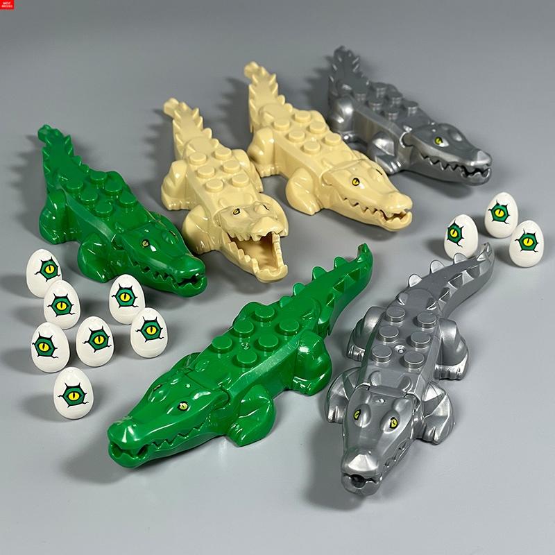 Кирпичики MOC Джунгли Подлесок Лесное животное Обезьяна Коза Жираф Птица Ночная сова Аксессуары Строительные блоки Игрушки-друзья Подарки