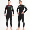Mens 3mm Fullsuit Wetsuit Diving Surfing Winter Swimming Thermal Protection Chloroprene Neoprene