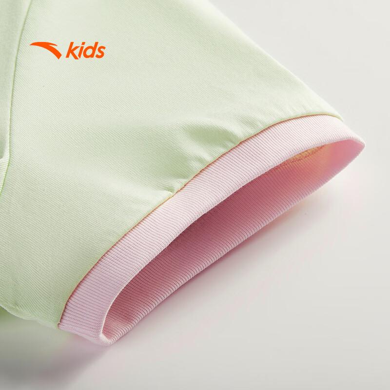 Anta Girls' Summer Outdoor Breathable T-shirt