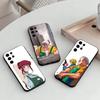 Чехол для телефона серии манги S-SAKAMOTO D-DAYS Для Samsung S25, S24, S21, S22, S23, S30, Ultra, S20, Plus, Других Мягкий Черный Чехол