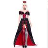 Halloween Princess of Hearts Queen Alice In Wonderland Queen of Hearts Dress