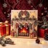 Santa Claus DIY Pearl Bead Art Set Christmas Socks Santa  Painting Set  Christmas