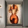 Модные виолончель и сексуальные женские постеры, музыкальные настенные художественные украшения, холст, картины и принты для гостиной, домашний декор, безрамочный