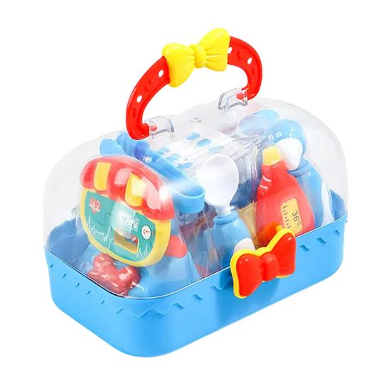 DAISO Мини-набор доктора с сумкой – Детская игрушка-набор медика для ролевых игр