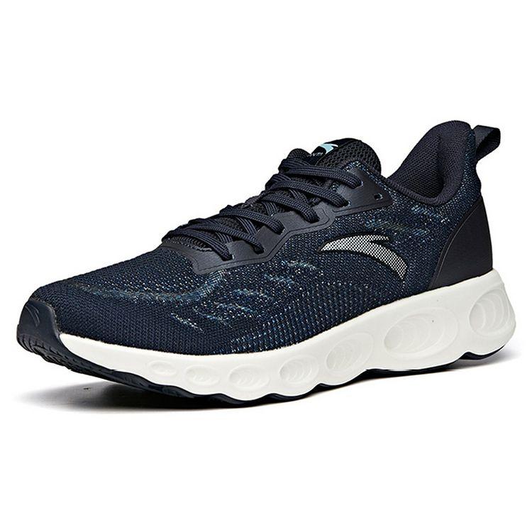 Anta Fashion Durable Low-Top Running Shoes Men Sneakers Deep-Blue 112035521-2