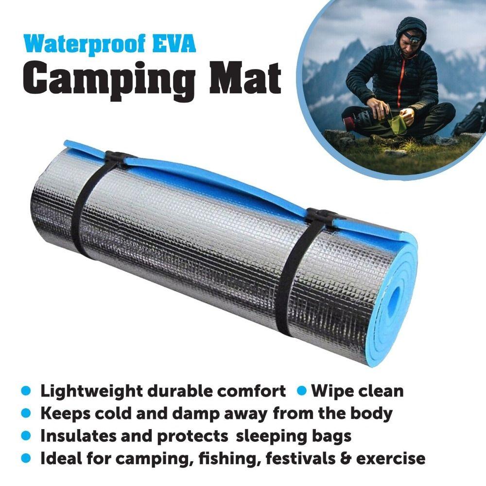 Водонепроницаемый Влагостойкий Коврик из пены ЭВА для кемпинга, Коврик для ползания, Коврик для йоги, Фольгированный коврик для кемпинга